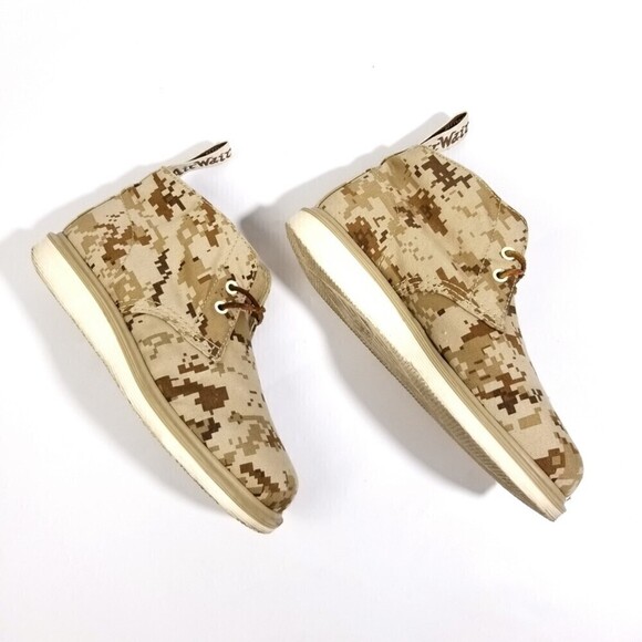 Dr. Martens Nixon Desert Camo Canvas Chukka Boots Gorpcore Military Army Grunge - Picture 5 of 9